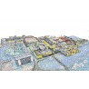 Real estate industrial winter illustration commission