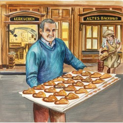 Bakery commission illustration