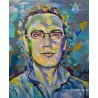 Realistisches Portrait auf Leinwand von 1 Person