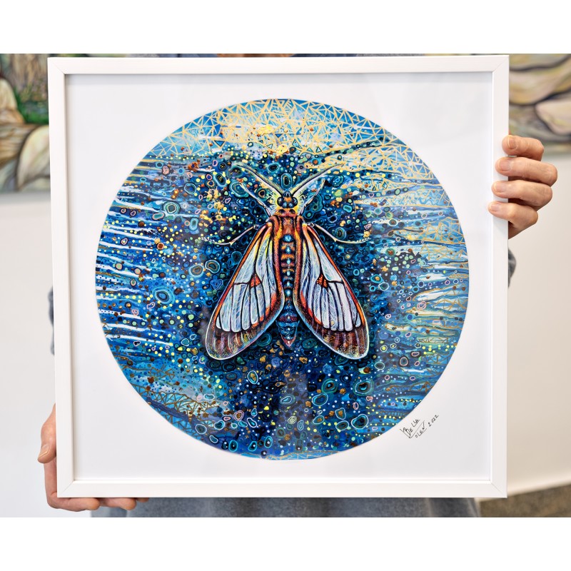 Deep & Above- framed print