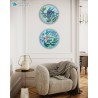 Summer Night - Dragon fly painting