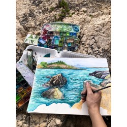 Watercolor-1. September, 1 Day Workshop