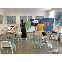 October 26. 2024 Acrylic PAINTING class, 1 DAY