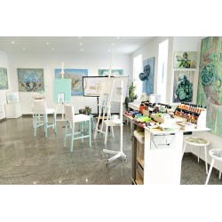 Acrylic painting class in Vienna