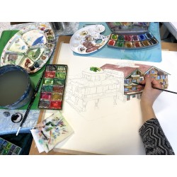 Watercolor-November 30.- 1 Day Workshop