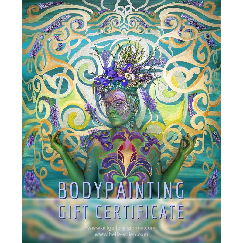 Private bodypainting for 1 person