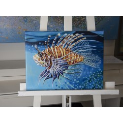 Zebra Fisch, 30 x 40 cm,...