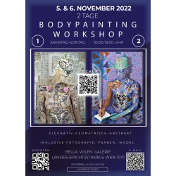 Bodypainting Workshop- 2 Days - 5. & 6 November in Vienna