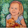 Realistic Portrait on Canvas of 1 Person