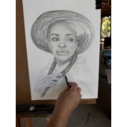 1 day of portrait drawing - Sunday, 20. August 2023
